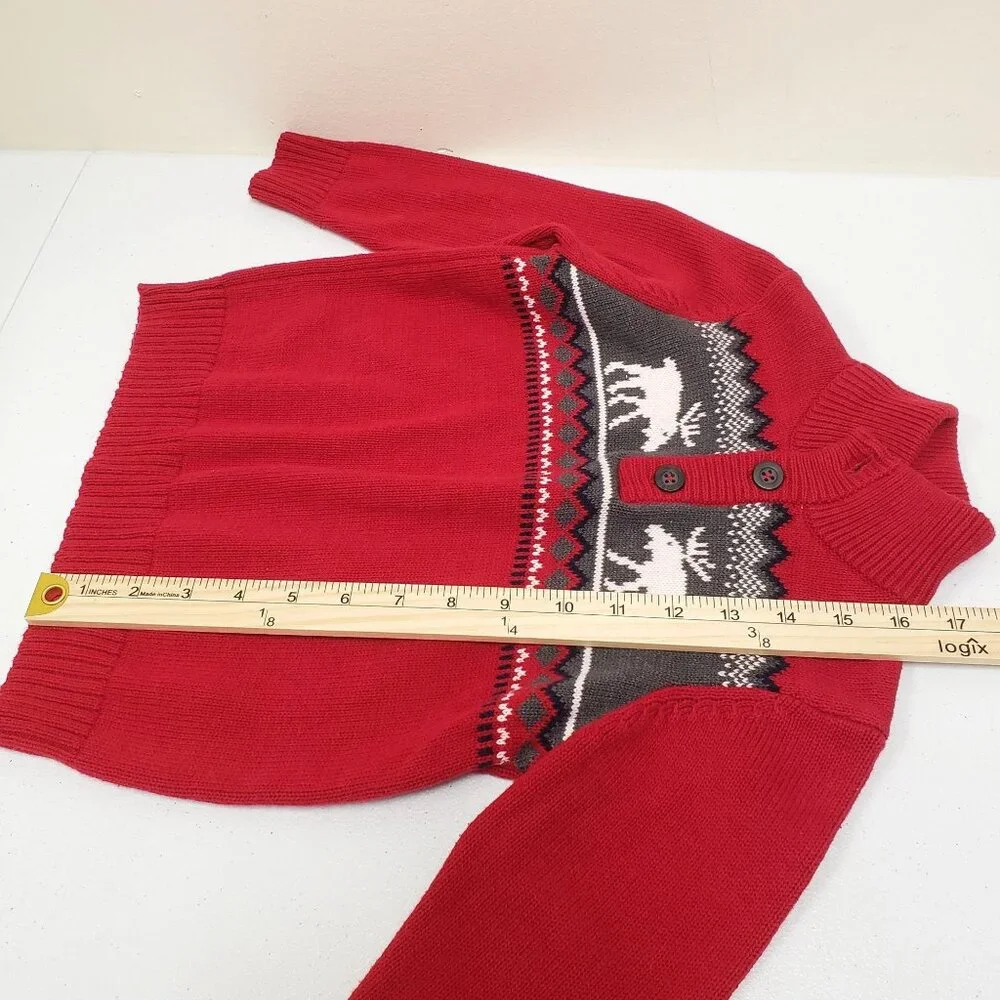 The Children's Place Boys Moose Sweater Size 3T